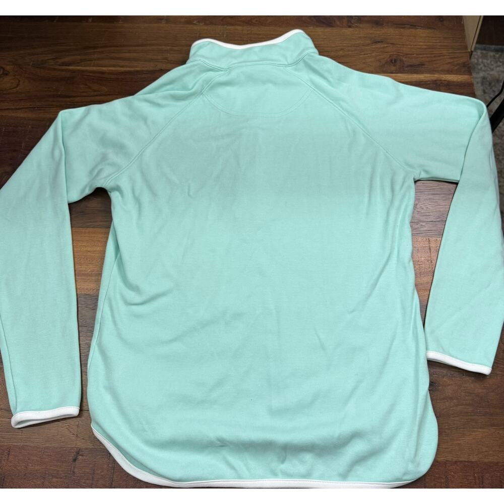 Magnolia Lane, Master's Mint Green Quarter Zip, Size Medium - Picture 2 of 4